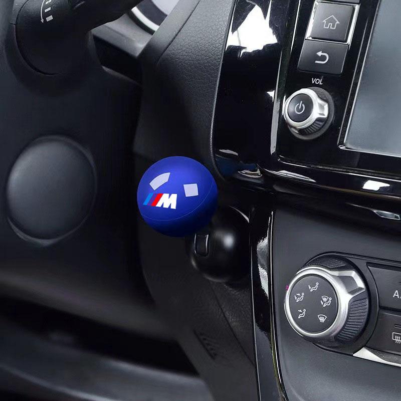 1Pcs Car Logo Push Start Button Lever Creative Protective Cover For BMW M E34 E36 E60 E90 E46 E39 E70 F10 F20 F30 X5 X6 X1 M3 M5 M6 E71 F01 F02 F87
