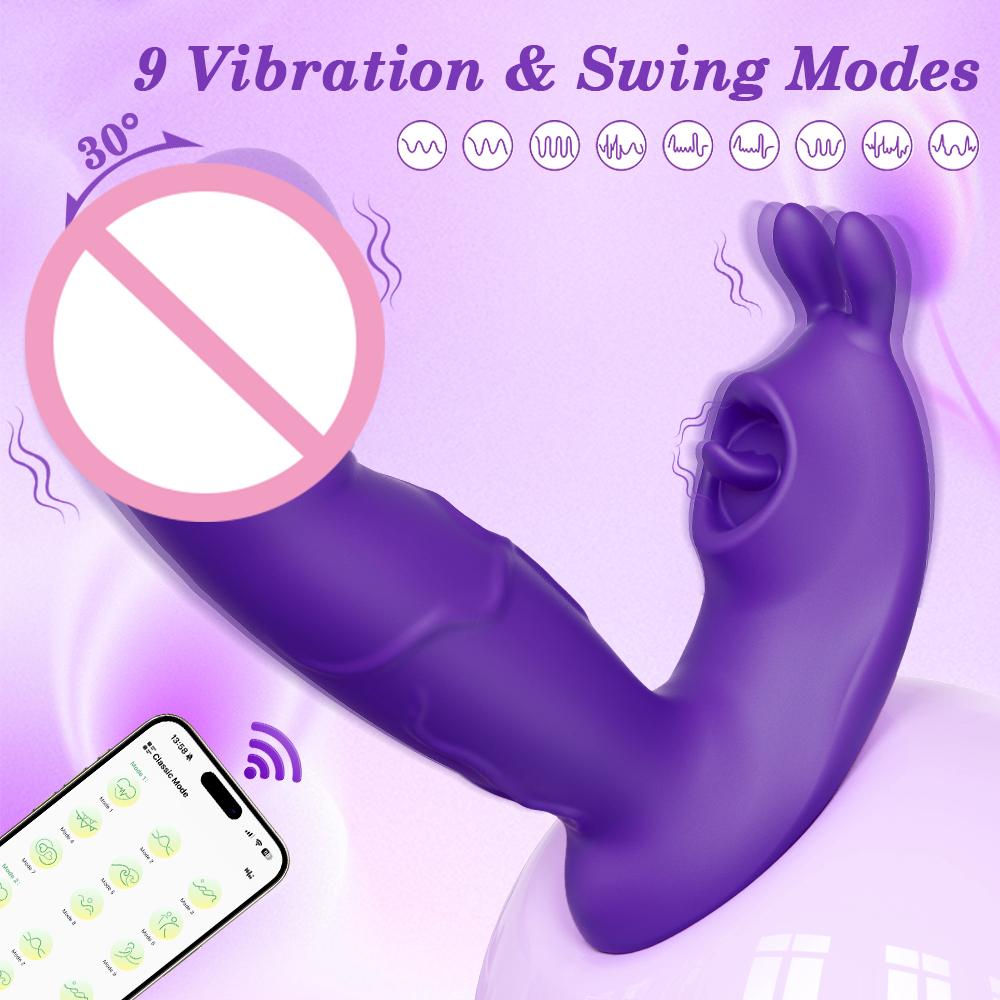 APP Control Vagina Vibrator Female Clitoris Stimulator Dildo Vibrator Sex Toy Wearable Panties Vibrator Adult Sex Toys for Women