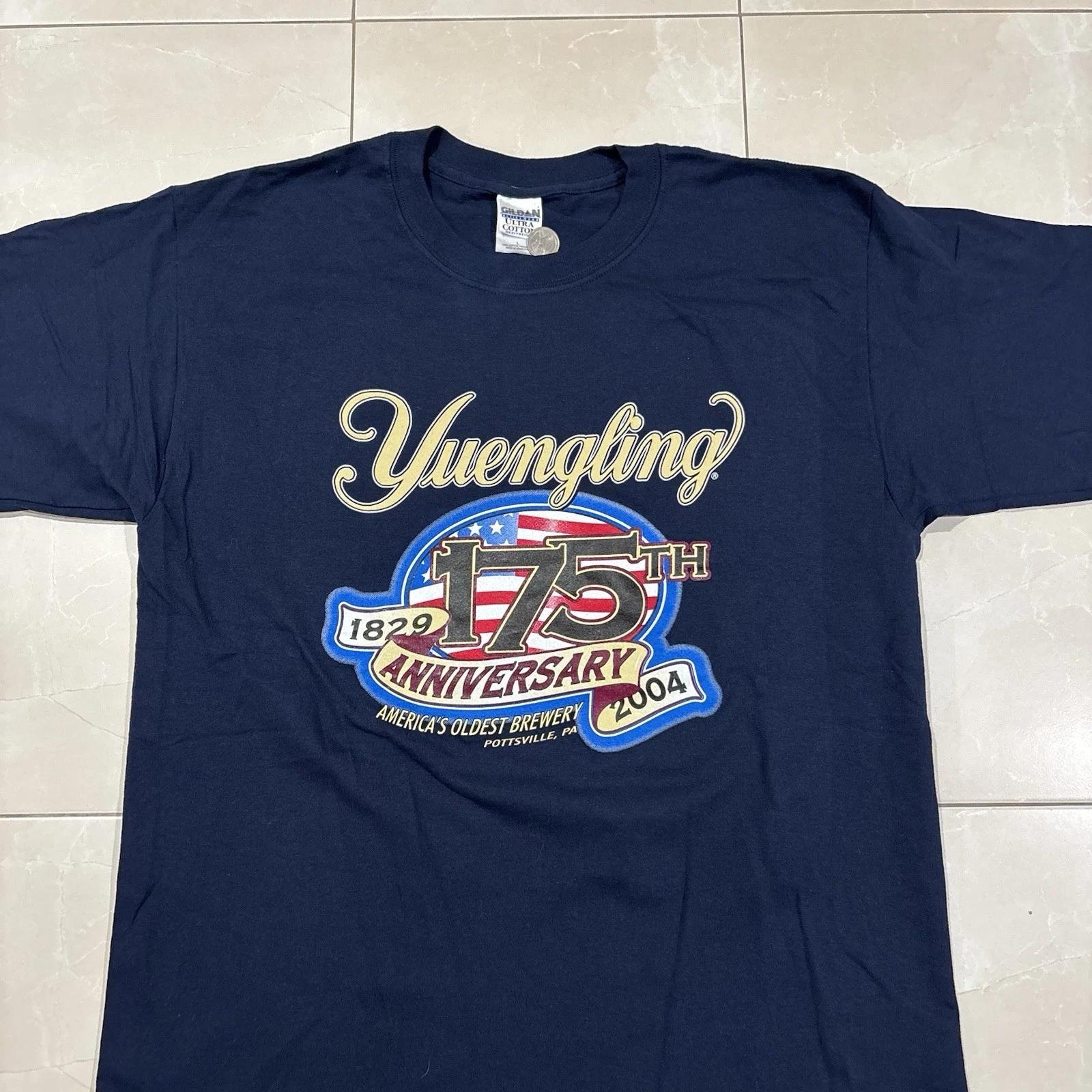 Vintage Yuengling Beer T Shirt Men’s L Y2K Frat Party Drinking Summer Tee 2XL