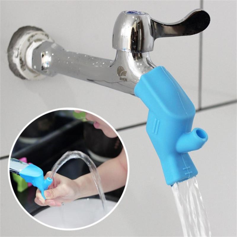 High Elastic Silicone Water Tap Extension Washing Device Faucet Guide Extenders