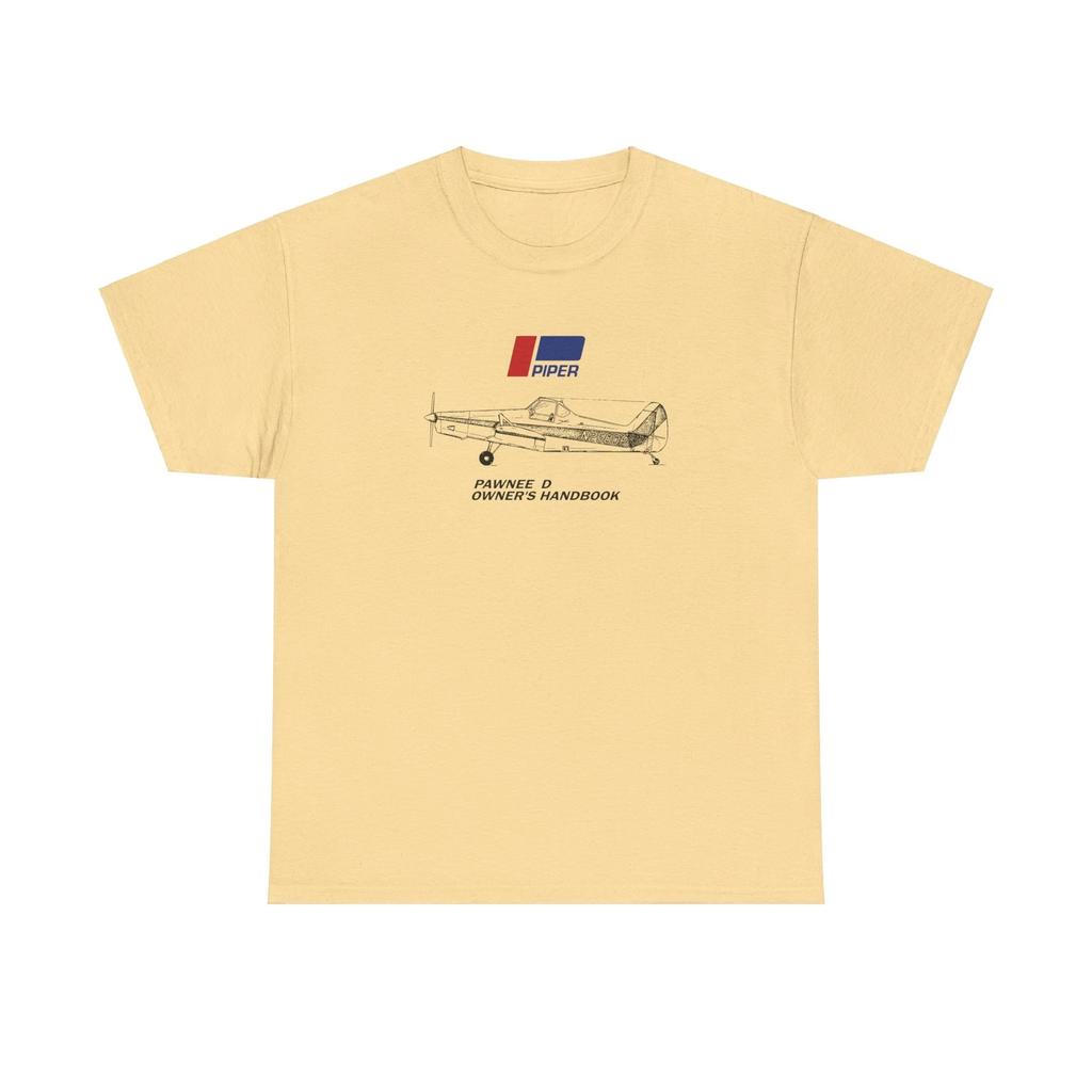 Piper PA-25 Pawnee Manual Graphic T-Shirt - Cropduster Aircraft Plane 9+ Colors!