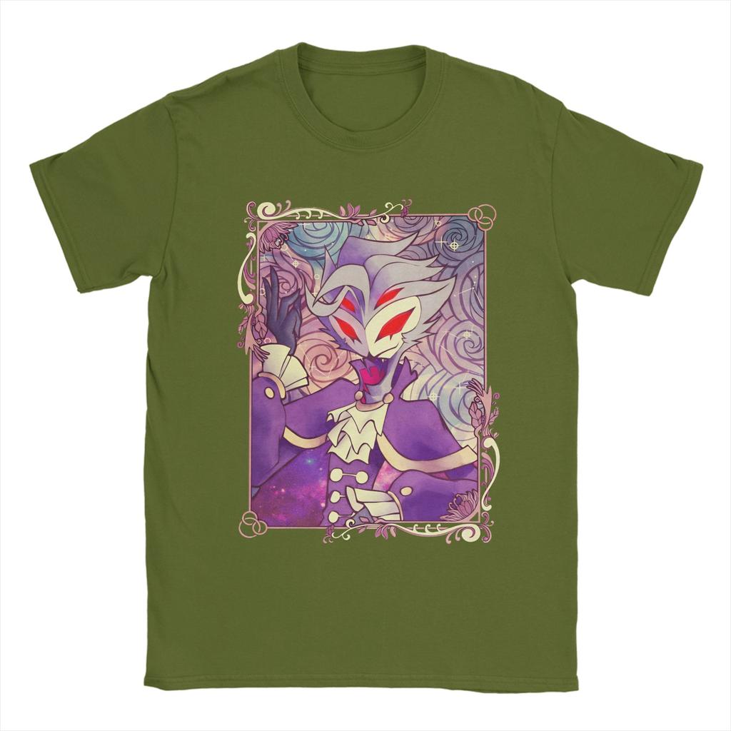 Helluvas Bosses Anime Stolas T Shirts Mens Cotton Novelty TShirts Crew Neck  Tee Shirt Short Sleeve Clothing Birthday Present