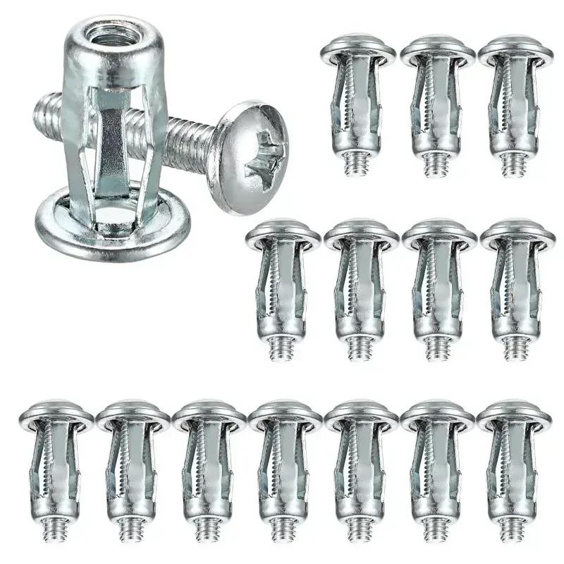 M4 M5 M6 Jack Nuts Petal Screws Metal Rivet Nut Expansion Plugs Anchors Lock Bolt Nut Fixing Screw Rivetnut Clamp Wall Fasteners