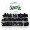Passend für Kawasaki ZX6R ZX-6R ZX 6R 2005 2006 Kompletter Verkleidungsschrauben-Satz Verkleidungsclips Mutter Motorrad-Verkleidungsset Stahl