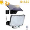 LED Solar Split Wall Lamp Outdoor Waterproof 192 LED Floodlight Motion Sensor 3 Mode Solar Light For Garden Security Wall Light