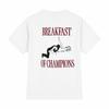 Frühstück der Champions Lustiges Shirt Glatzen-Humor Paare Witz Geschenk T-Shirt