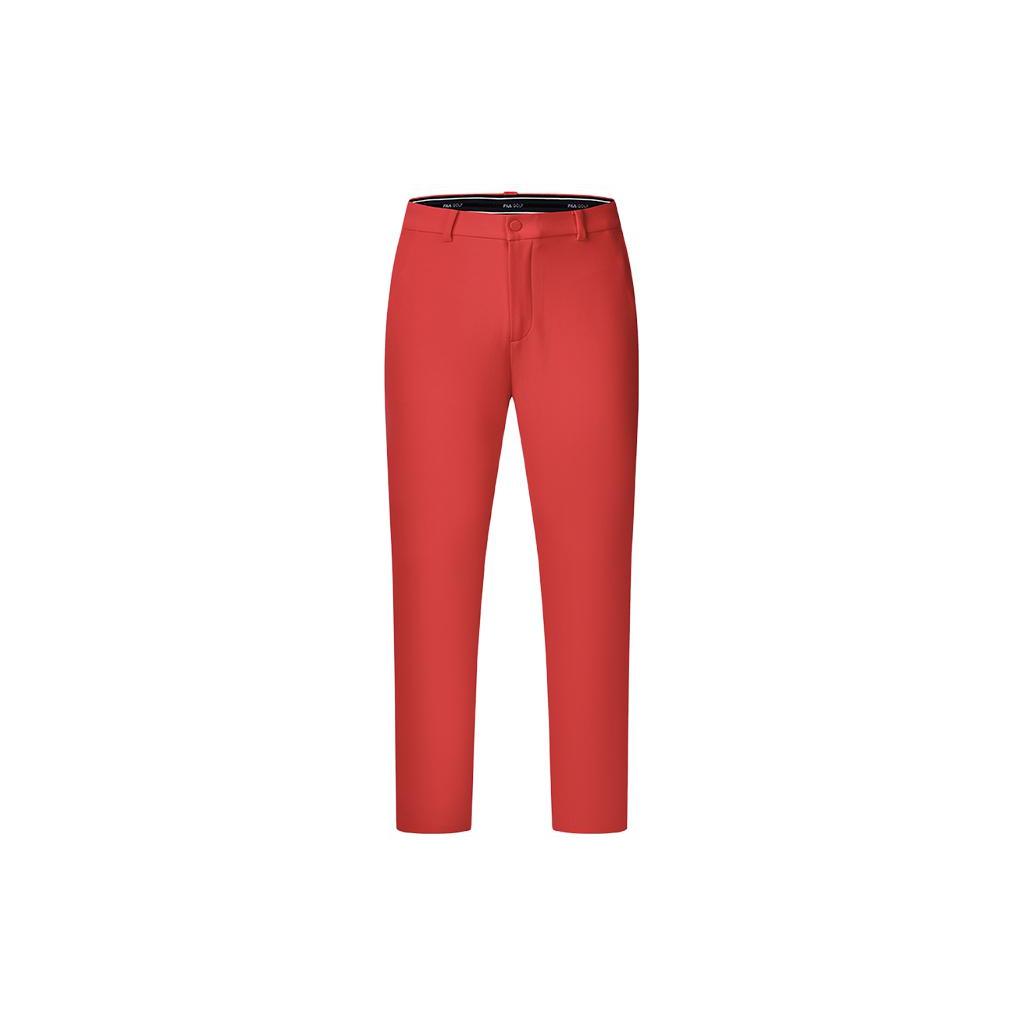FILA Golf Casual Pants Men s Fluorescent Flame Red A11M415804F-RD L