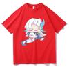 Genshin Impact Neuvillette T Shirt Fashion Unisex Harajuku Funny Kawaii TShirt Unisex High Quality Anime Casual Cotton Tees Shirts