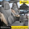 Geely Xingyue L 2026 Car Seat Covers - Oriental Black Suede Saddle Cushions