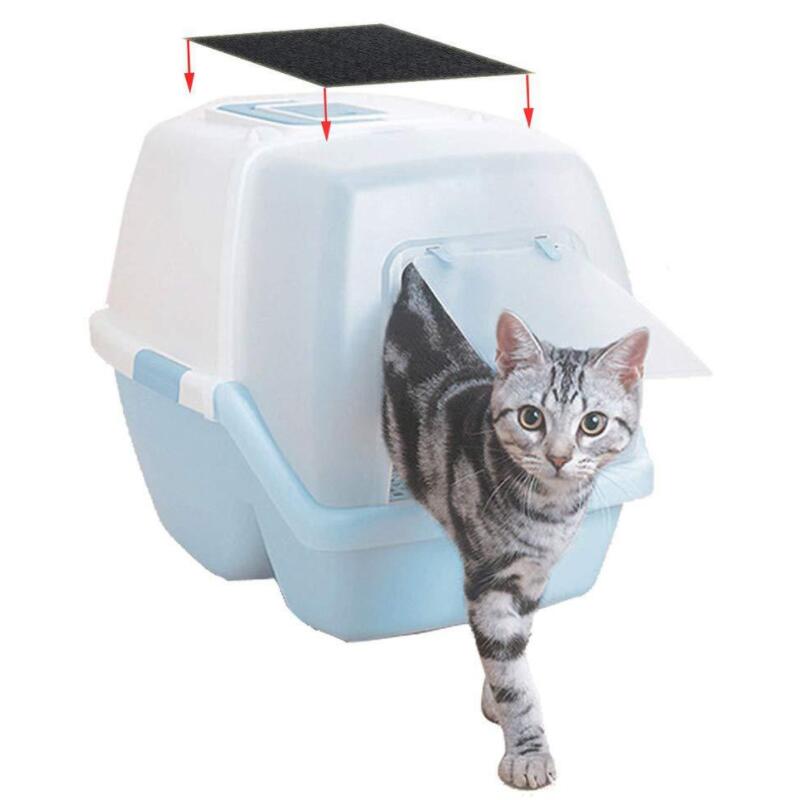 Home 4/6/8 Stück Haustier Katzenstreu Filter Aktivkohle Geruchsentfernendes Pad Kohlepackung Geruchsabsorber Kohlefilter für Haustier Toilette Müll