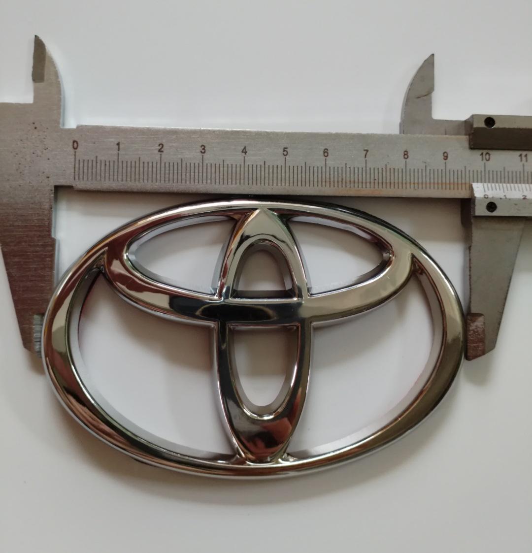 Подходит для эмблем Toyota: Наклейки с логотипами автомобилей Camry, Crown, Reiz, Corolla, Vios, Highlander (передние и задние)
