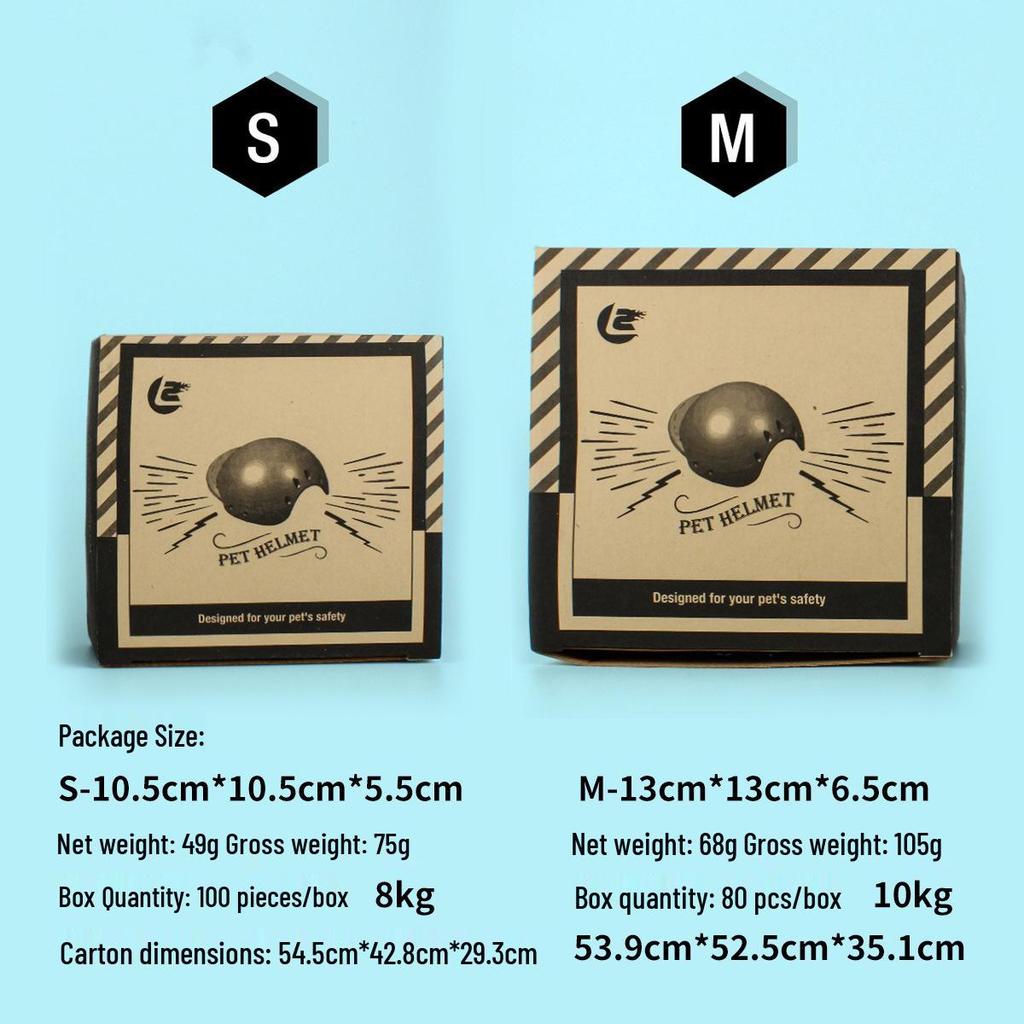 New Style Pet Motorcycle Safety Helmet - Dog & Cat Accessory Headwear