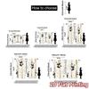 2pcs   2D FLAT PRINTING Curtains (Without Rod) PandaClimbers Chic Chic Curtains Polyester Curtains Versatile All Perfect for