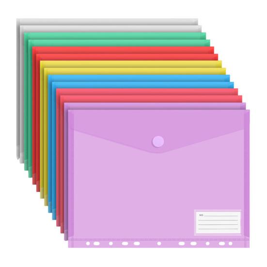 The Curved Flip Cover Features A Fastener Tape That Keeps Papers Firmly in Place