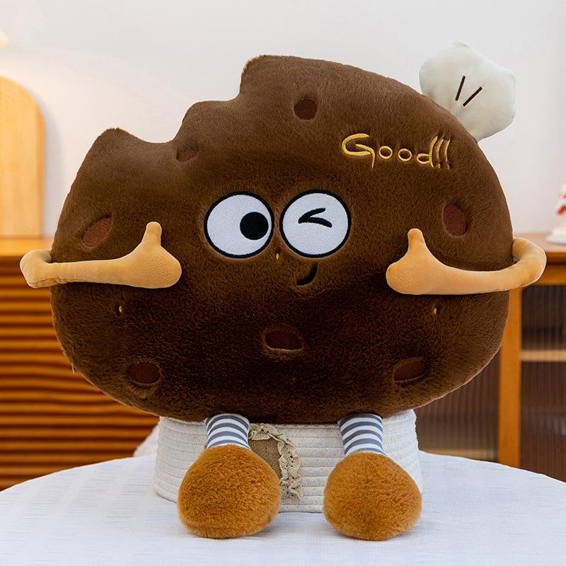 Oreo Toast Doll Pillow Cute Cartoon Cookie Plush Toy Event Gift
