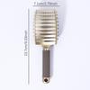 1pc Mane Big Bend Comb - Multiple Colors,Curved Ventilation Big Bend Comb with Anti slip Handle,Special for real hair wigs