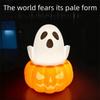 Tap Control Ghost Night Light Light Up Ghost Lamp Halloween Night Light  Indoor Decoration