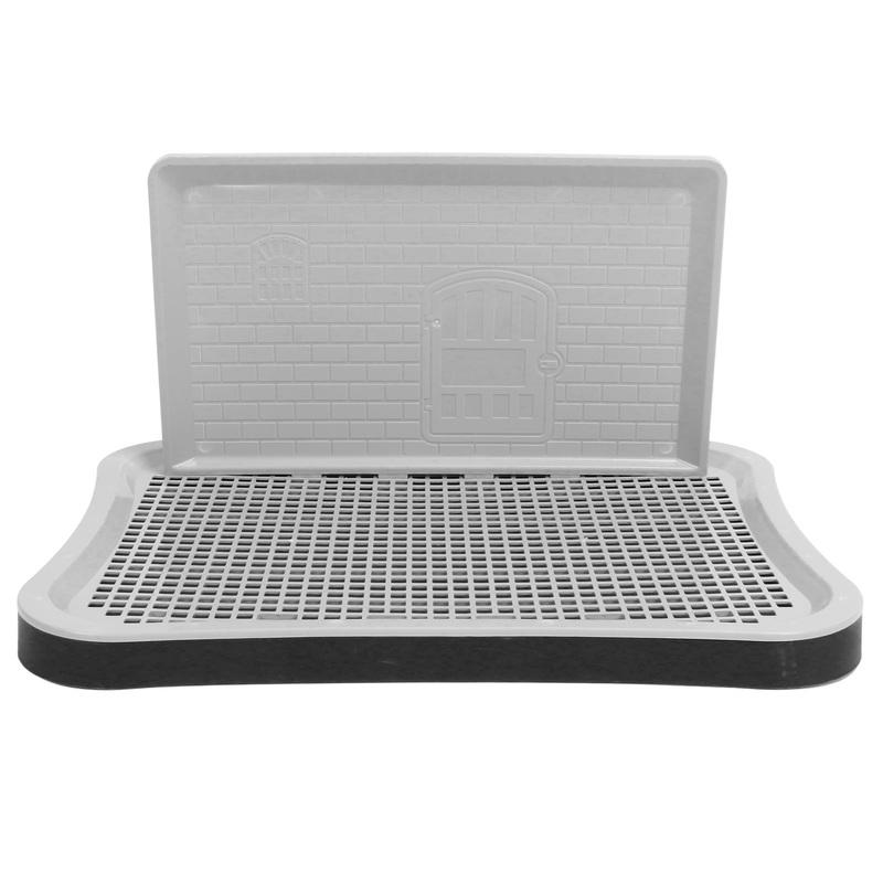 Dog Training Toilet Removable Easy to Clean Portable Puppy Mesh Training Potty Dog Litter Box for Large Small Medium Pets