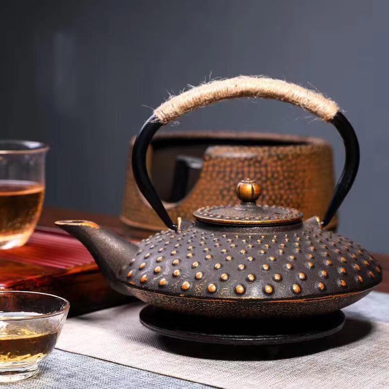 Baichengdao Black Gold Cast Iron Teapot