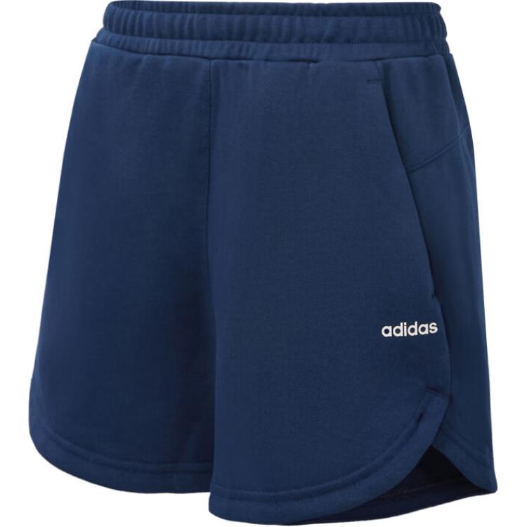 

Adidas Не спортивные, с буквенным принтом, дышащие, простые, повседневные шорты, женские, темно-синие, JD0351 XL