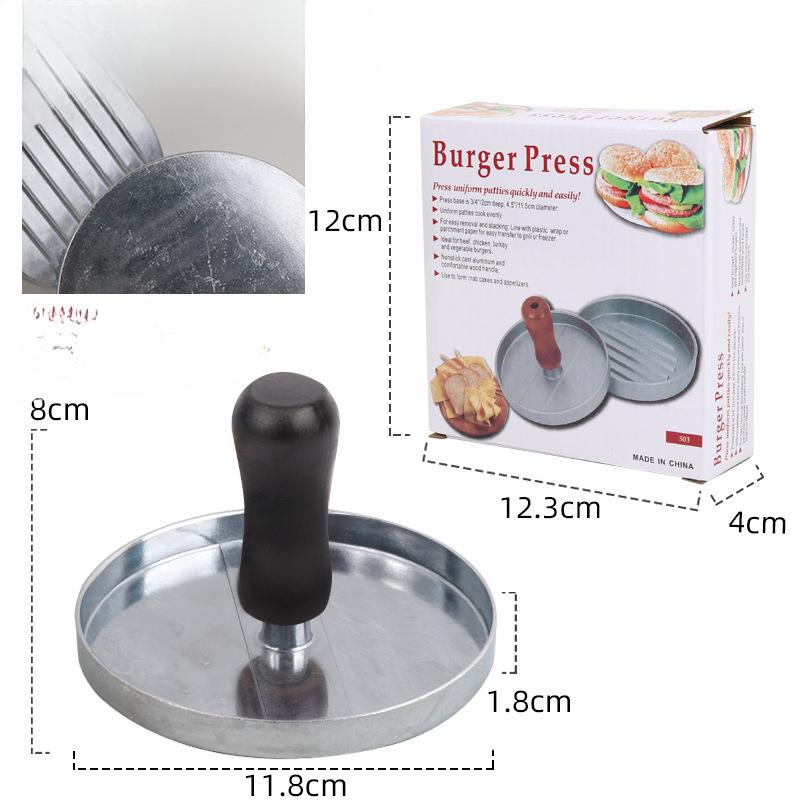 Hamburger-Patty, Hähnchen-Hamburger-PattyHome Hamburger-Patty Fleisch-Patty Sandwich-Presswerkzeug Rindfleisch-Patty Frühstücks-Patty-Maker