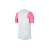 Nike X PSG AJ Color Block Letter Print T-Shirt Unisex Tops Pink White CW1612-043