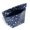 COLORFUL CANDY STYLE Deodorizing Diaper Pouch Diaper Pouch Tote Brilliant Navy & (Drawstring Type) 2-Piece Set, Star, Blue, B8001800-BTR