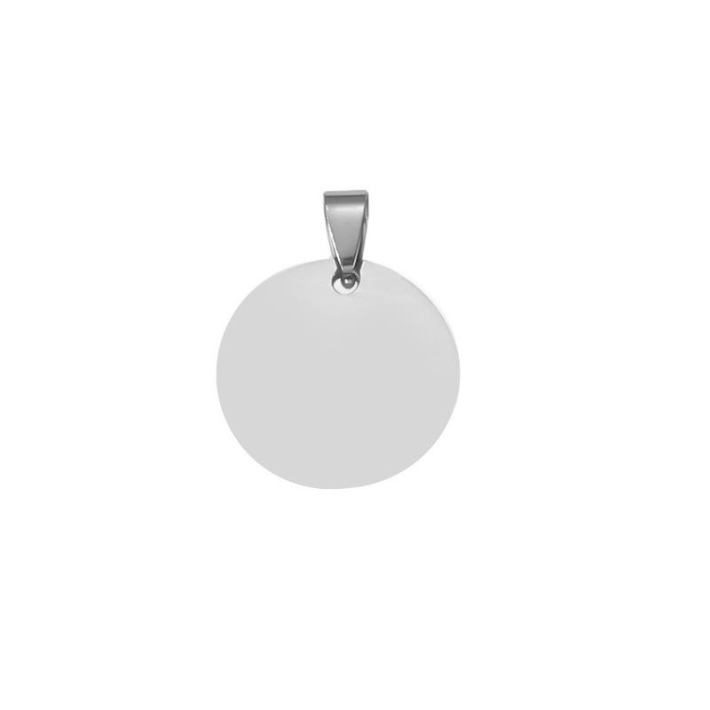 Gold-Plated Titanium Steel Military Dog Tag Necklace with Custom Engraving