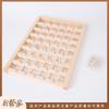 Solid wood spool rack, cable storage rack, household hand-woven thread drawing tool, winding sewing machine thread rack