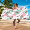 Cartoon Beach Towel Quick-drying Super Absorbent M-MikueS-ES Towel Suitable for Beach Vacation Pool Gym Summer Gift for Friends