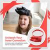 3D Printing 3D Printing Pig Trotter Cap Adjustable Hand Sun Visor Headband  Outdoor Activities