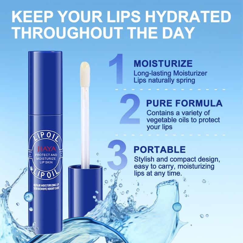 Little Blue Bottle Moisturizing Lip Balm, Rich In Plant Squalane, Moisturizing and Hydrating, Keeping Skin Away From Dryness, Suitable for Everyone