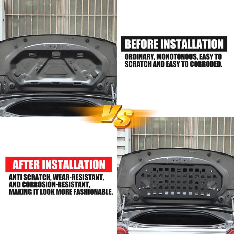 Car Rear Racks For Mazda MX-5 MX5 2016-2026 Aluminum Alloy Car Trunk Shelf Storage Bracket Luggage Racks Accessories
