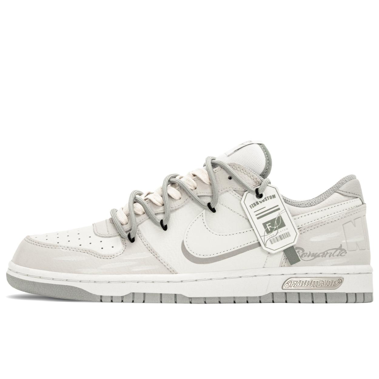 

Nike Big Fashion, Romance Low top Skateboard Shoes Men s Gray White 355152-106(TeamA-2) 40