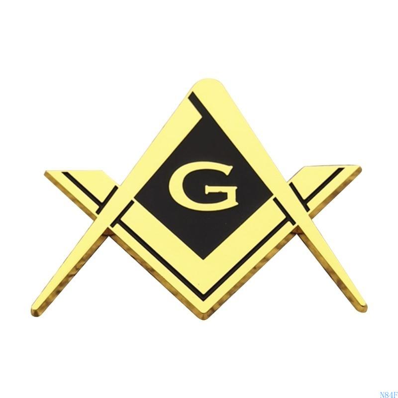Masonic Car Emblems Decal for Auto Truck Motorcycle Car Bikes Easy Installation