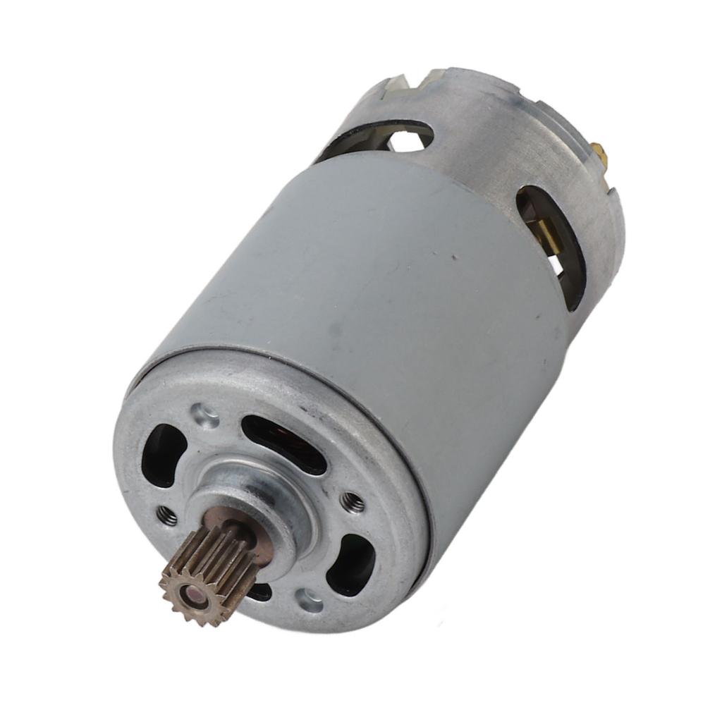 Elektrosägemotor 21V 14 Zähne 18.000 U/min Leistungsstark Leise Einhand-Säge 550 Motor für Lithium-Bohrer, Schraubendreher, Werkzeuge, Lager und