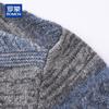 ROMON Men's 100% Cashmere Thickened Warm Pullover Sweater
