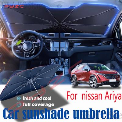 Για nissan Ariya, πάνελ παρμπρίζ, σκιάστρο, καλοκαιρινά αξεσουάρ, θερμομόνωση, σκίαση από τον ήλιο, προστασία από τον ήλιο