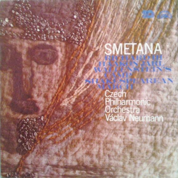

Виниловая пластинка BEDICH SMETANA ЧЕШСКИЙ ФИЛГАРМОНИЧЕСКИЙ ОРКЕСТР Ричард III Смерть короля Wa 4101584 Supraphon 1977 Чехословакия Классика Б/у