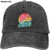 Calm The Flock Down Pink Flamingo Baseball Cap Golf Dad Hat Adjustable Original Classic Low Profile  Hat Unisex Women