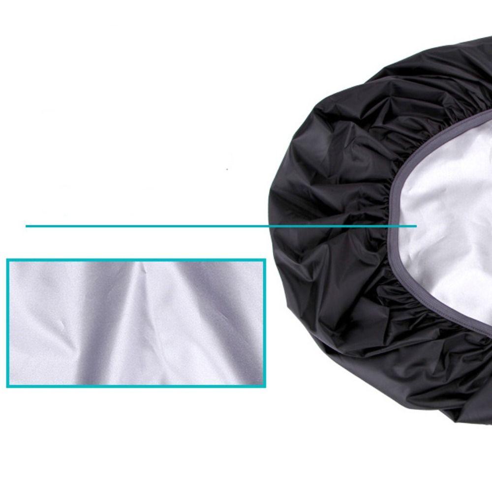 Oxford Cloth Reflective Rain Cover Double Buckle Outdoor Bag Cover Backpack Rain Cover  Cycling