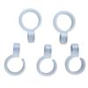 Extra Large Windproof Hook for Clothes Drying - Anti-slip Plastic Hanger & Mobile Rack Fixing