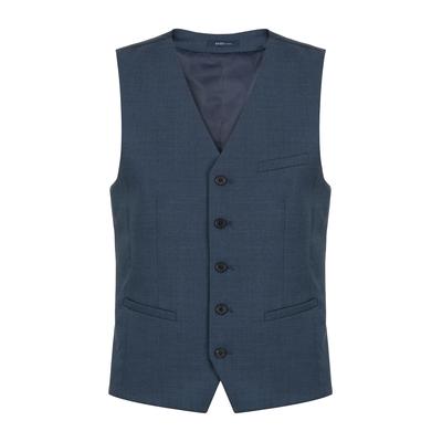 Bassohomme Wool Blended Classic Suit Vest (Wsy1Ve41A)