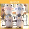 Penguin Plush Toy Keychain Backpack Charm Soft Rabbit Fur Stuffed Animal 14cm Gift For Kids