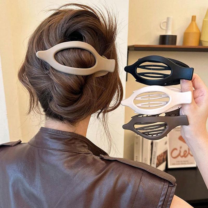1pc Lightweight Plastic Hair Clips Suitable For Everyday Wear Makeuphair Accessories For Women Claw Clips Hair Claws Hair Barrette