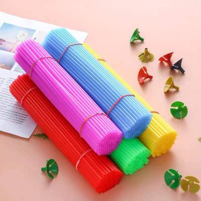 100 Pcs Balloon Sticks Plastic Balloon Sticks Holders with Cups for Anniversary Birthday Christmas Graduation Baby Shower Party Wedding Decoration