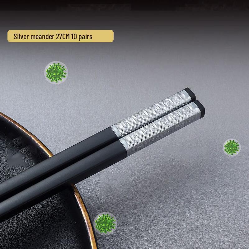 

Light Luxury Extended Alloy Chopsticks