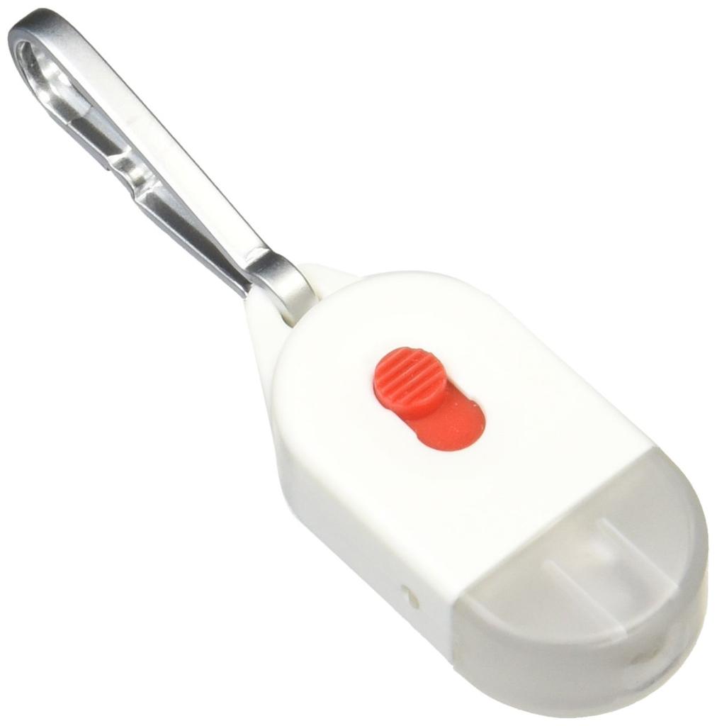 ABITAX TagLight LED Keychain Light for Disaster Outdoor and Night with Strap for Security Ultra-Small Camping, Preparedness, Activities, Walks,
