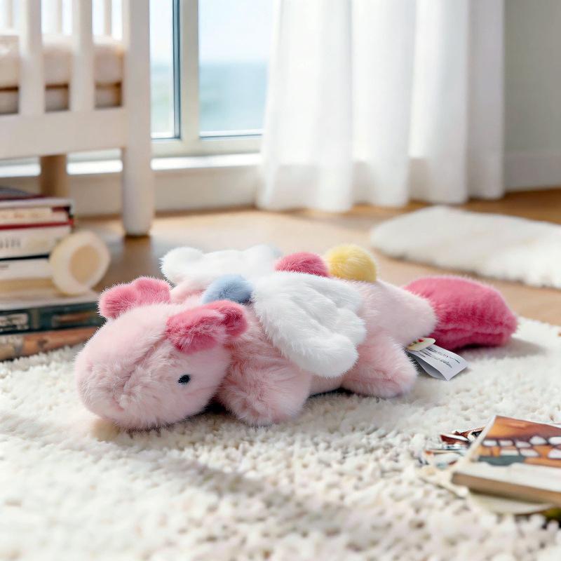 Adorable Dream Dragon Plush Toy – Winged Cartoon Squeeze Doll for Kids 25cm, 0.1kg