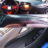 Carbon Fiber Gear Console Stickers for 18-19 Buick Excelle Interior
